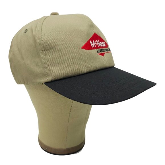 McNess Livestock Nutrition Snapback Cap Hat Trucker Farmer Rancher K Products - Picture 3 of 12